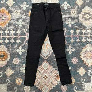 Lucky Brand Bridgette Skinny Jean; Black Wash